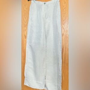 Beige Linen H&M Women’s Pants